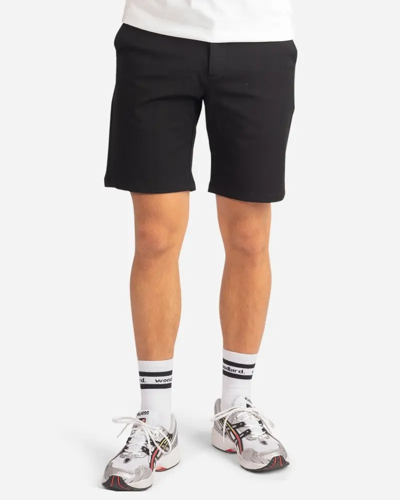 Steffen Twill Shorts - Black