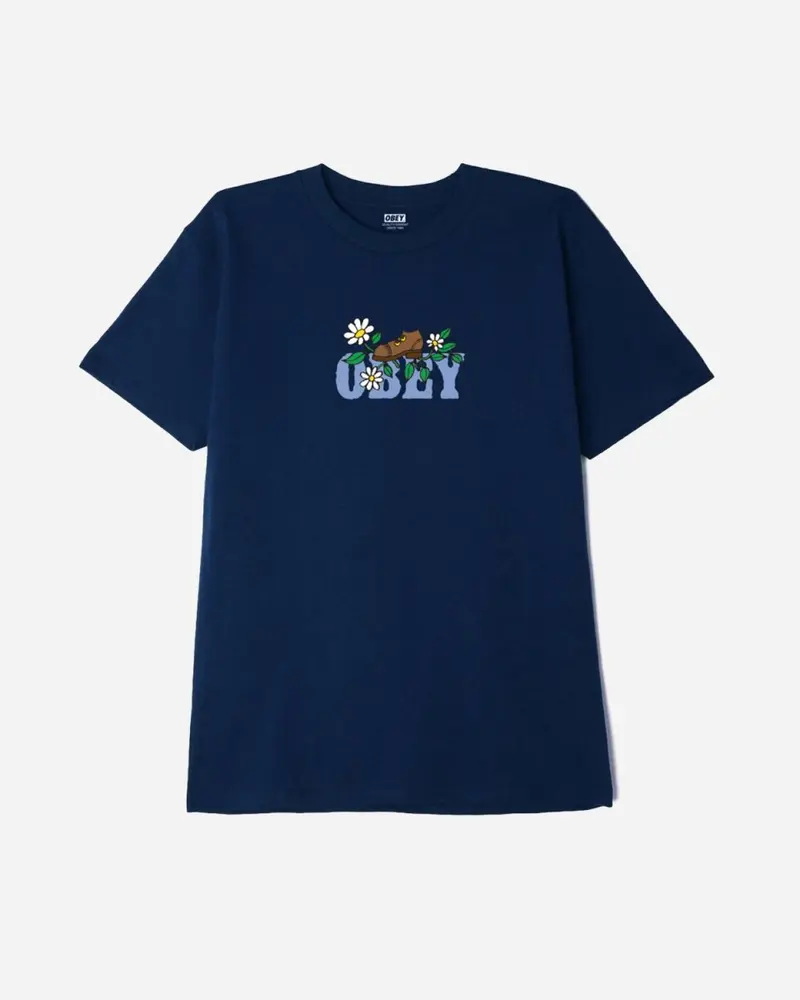 Step Tee - Navy