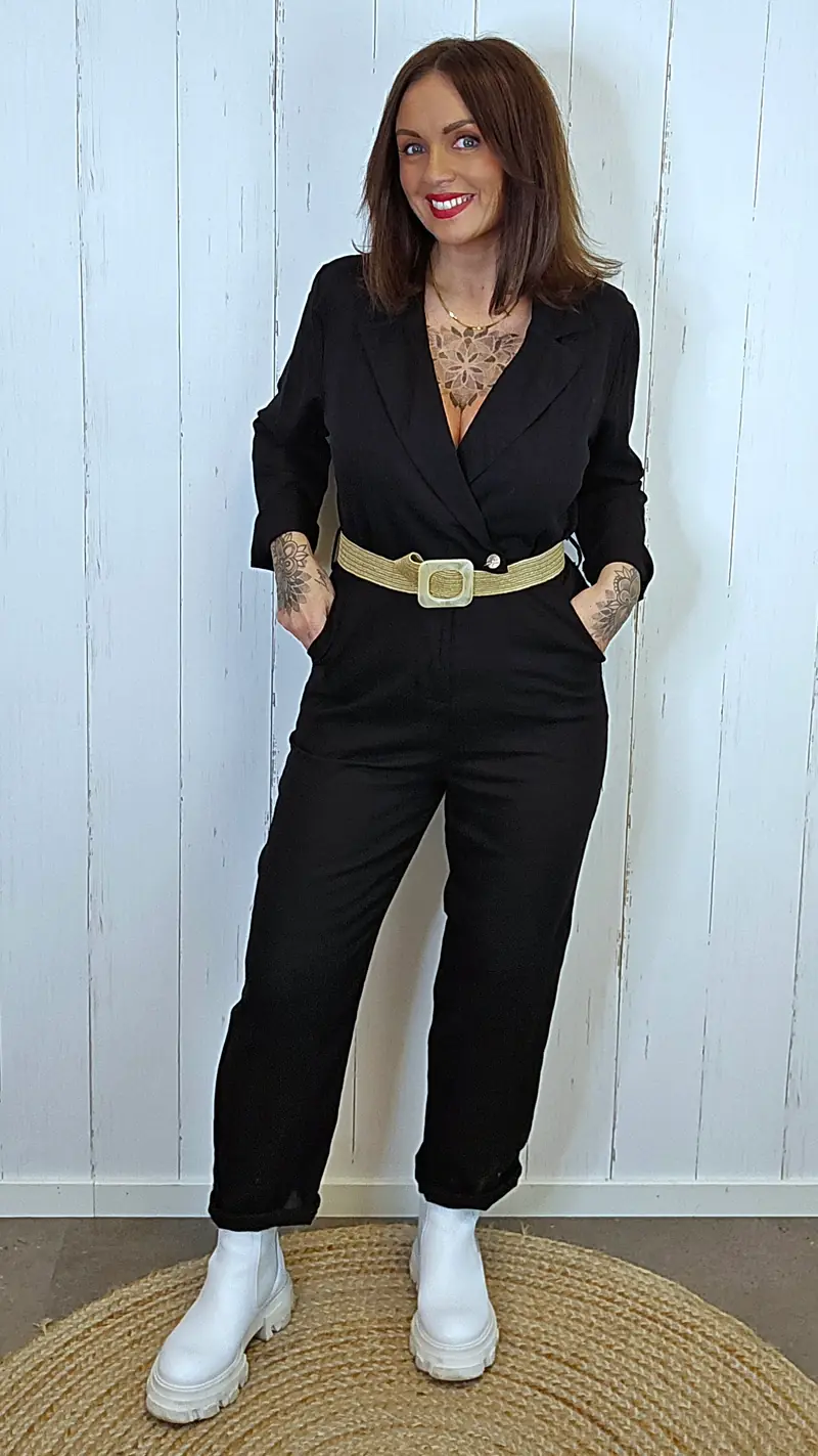 Stina jumpsuit svart