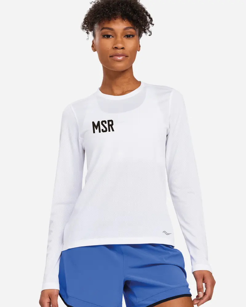 Stopwatch Long Sleeve - White