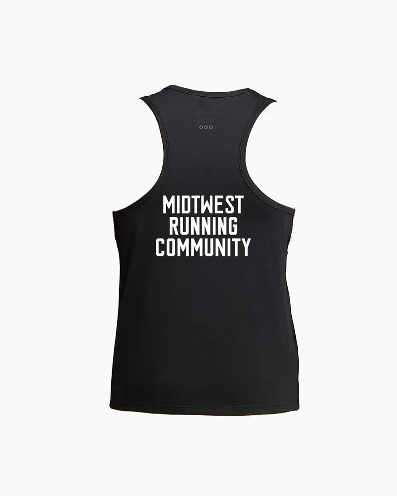 Stopwatch Singlet Men - Black