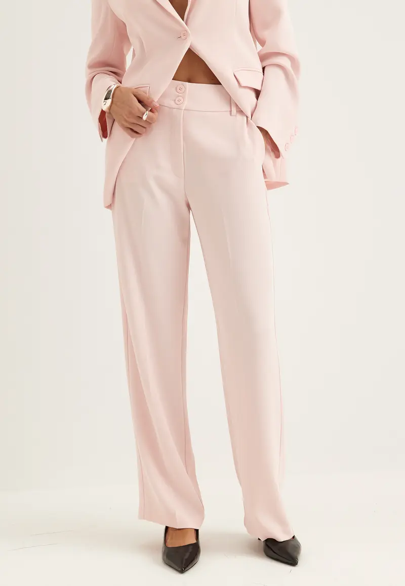 Straight Leg Trousers