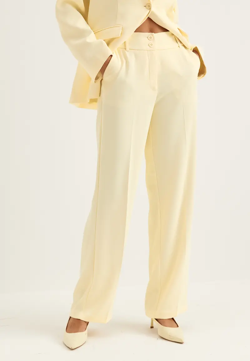 Straight Leg Trousers