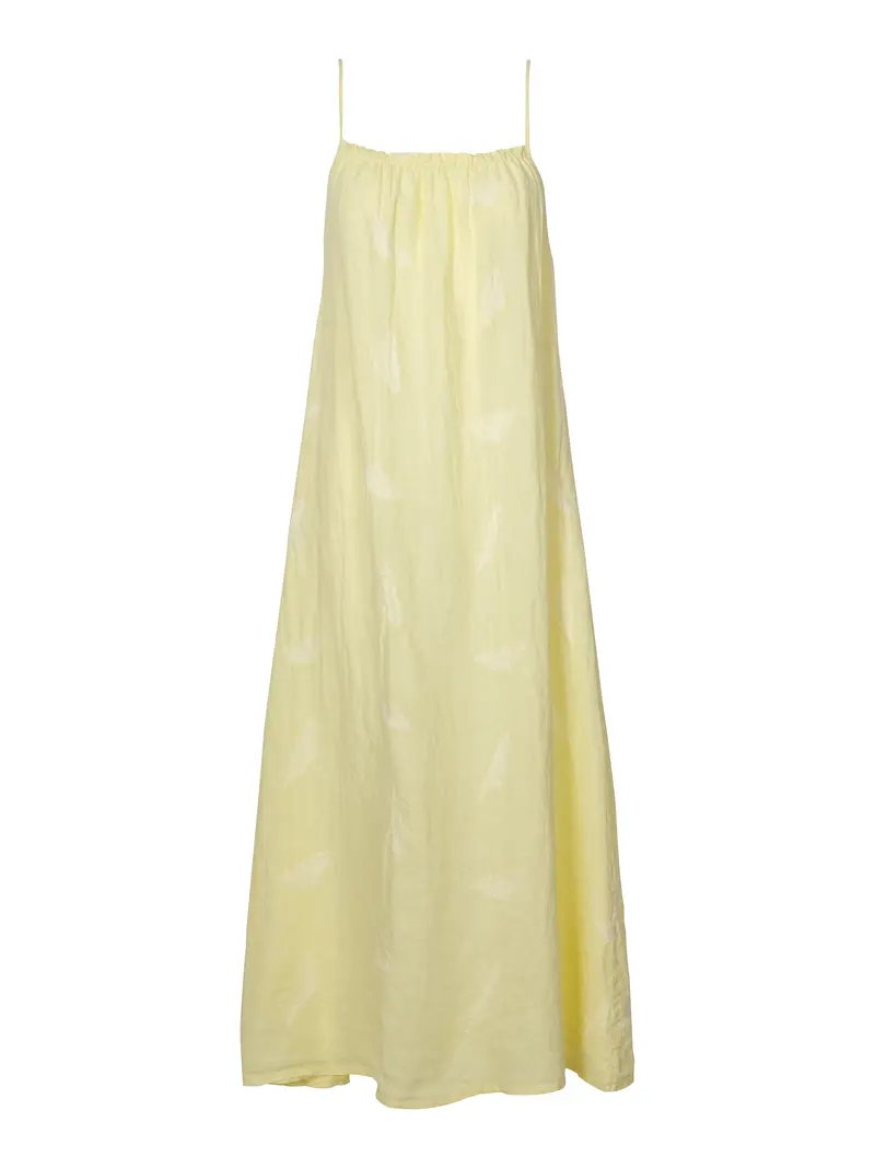 Strap dress Yellow