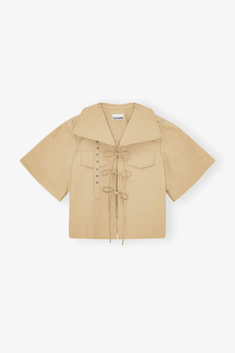 Stretch Cotton Blouse