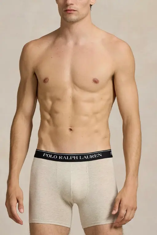 Stretch Cotton Boxer Brief 3-Pack