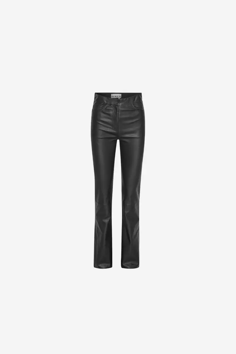 Stretch Leather Pants