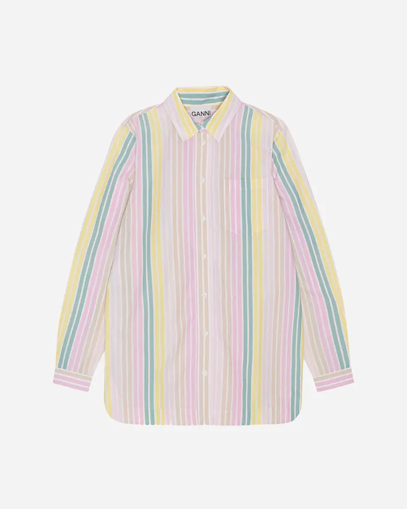 Stripe Cotton Shirt - Multicolour