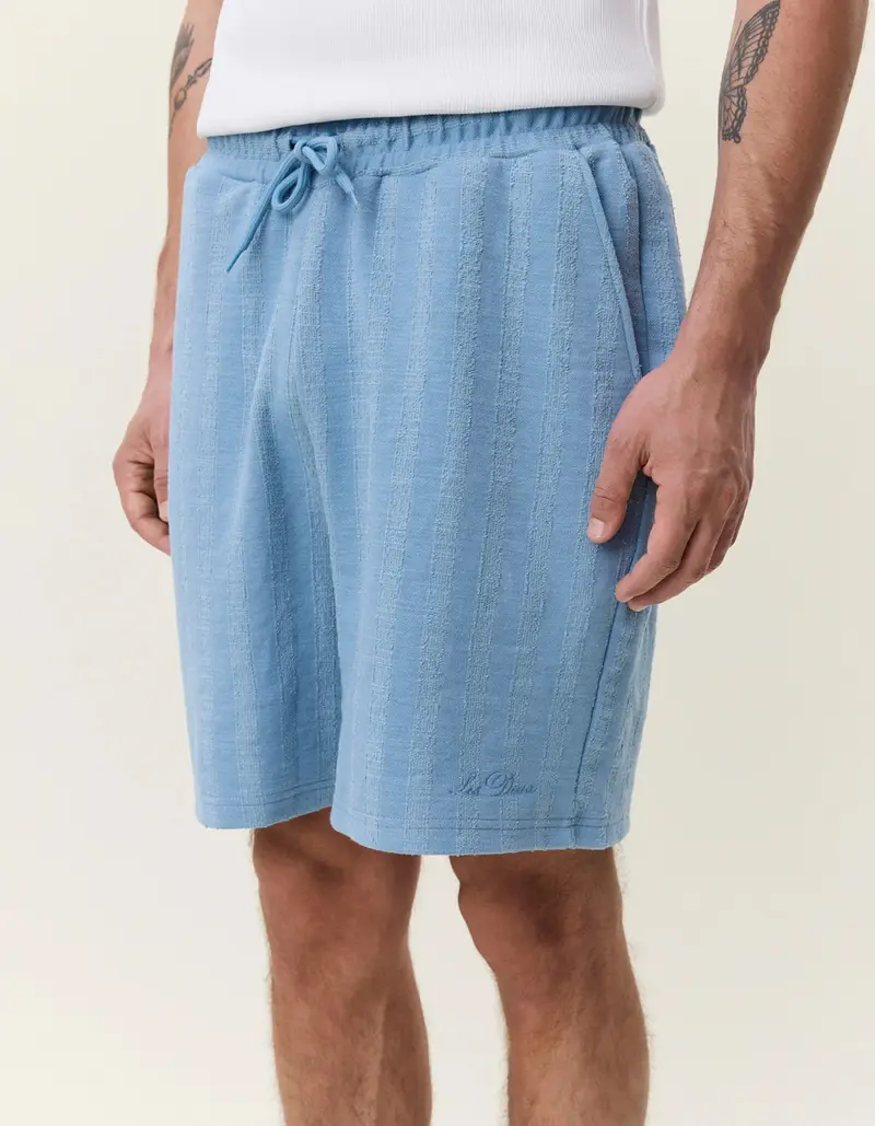 Stripe Jacquard Shorts