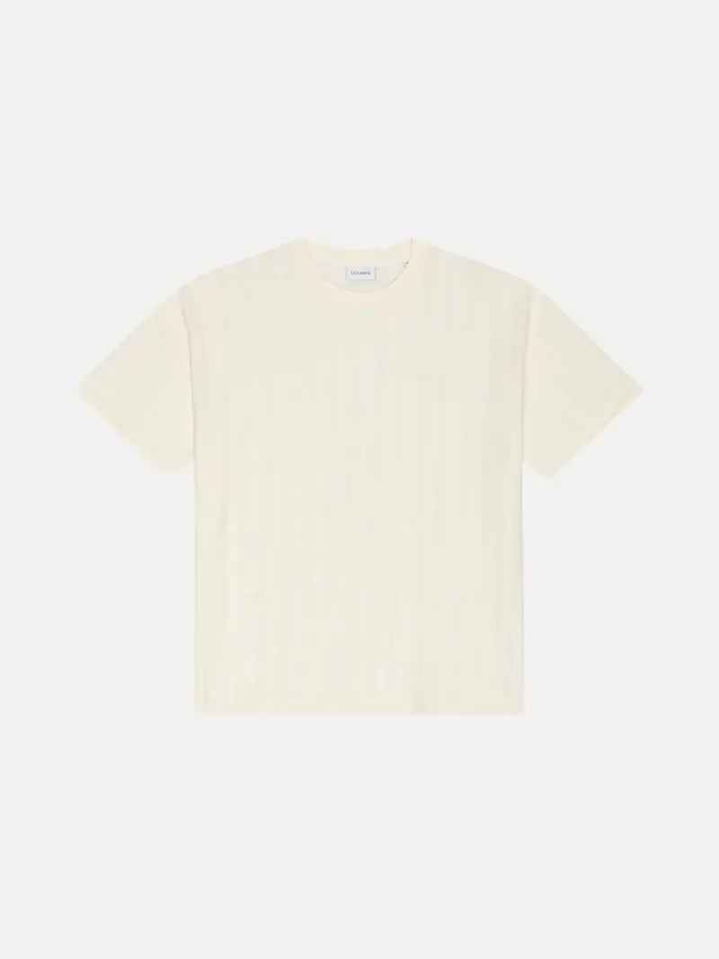 Stripe Jacquard T-Shirt