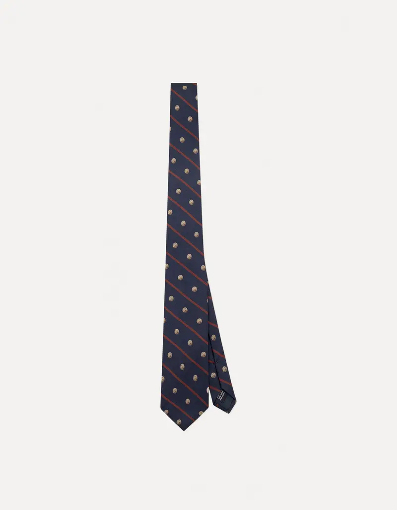Striped Basketball Tie
