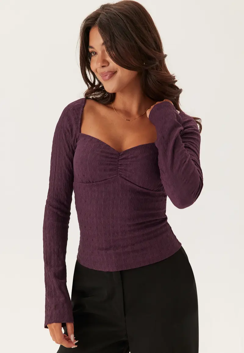 Structure Sweetheart Top