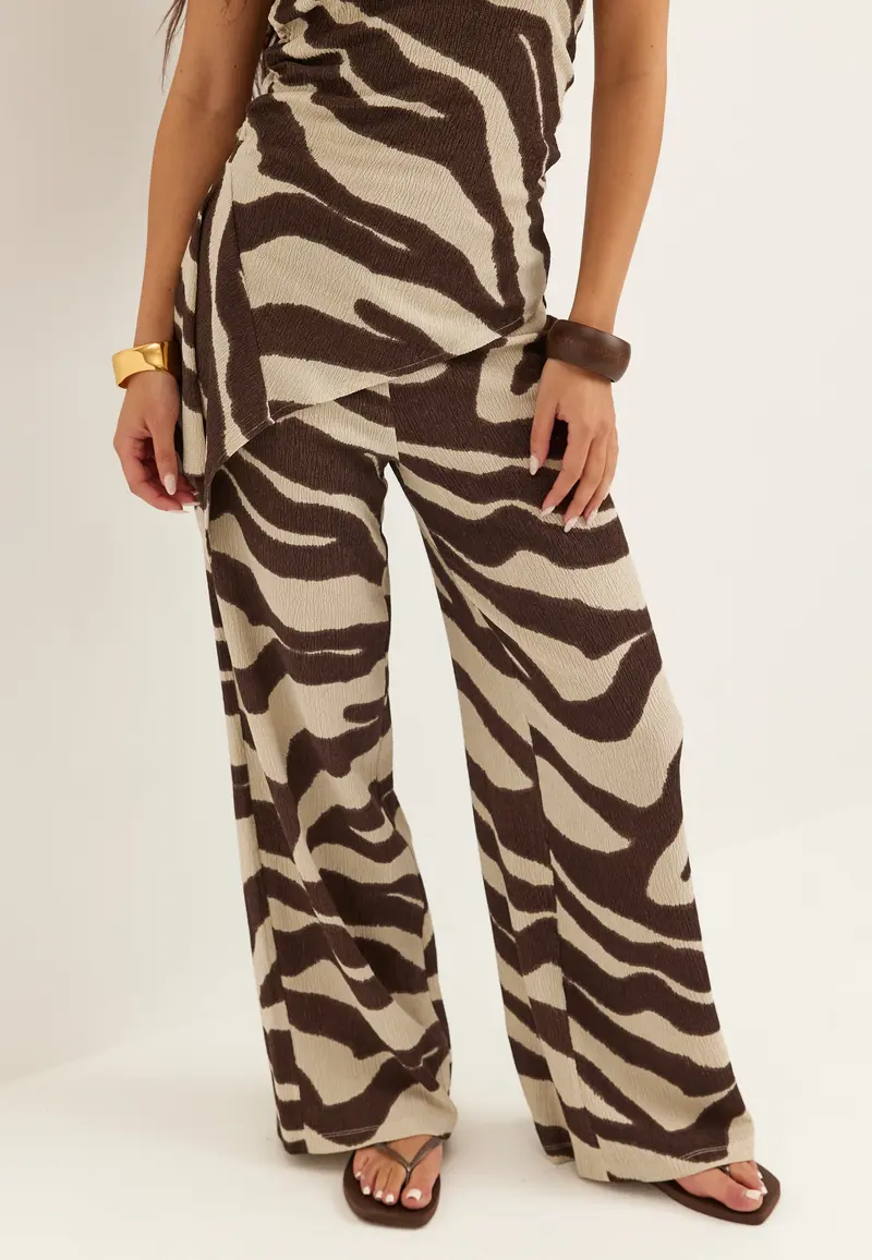 Structure Wide Trousers