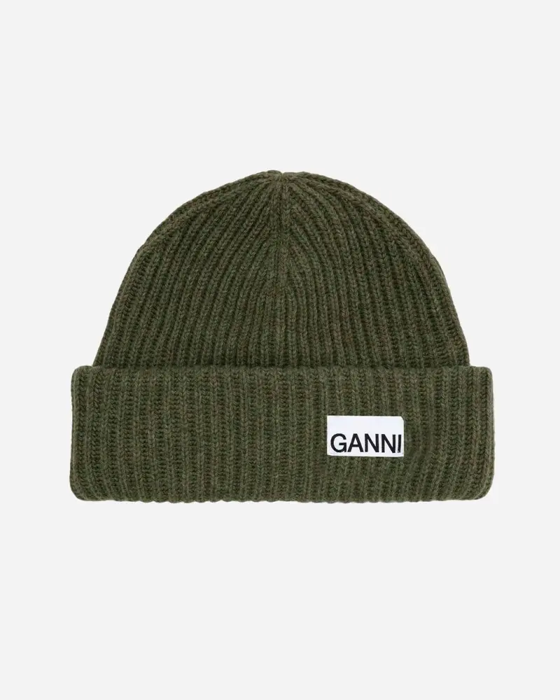 Structured Rib Beanie - Kalamata