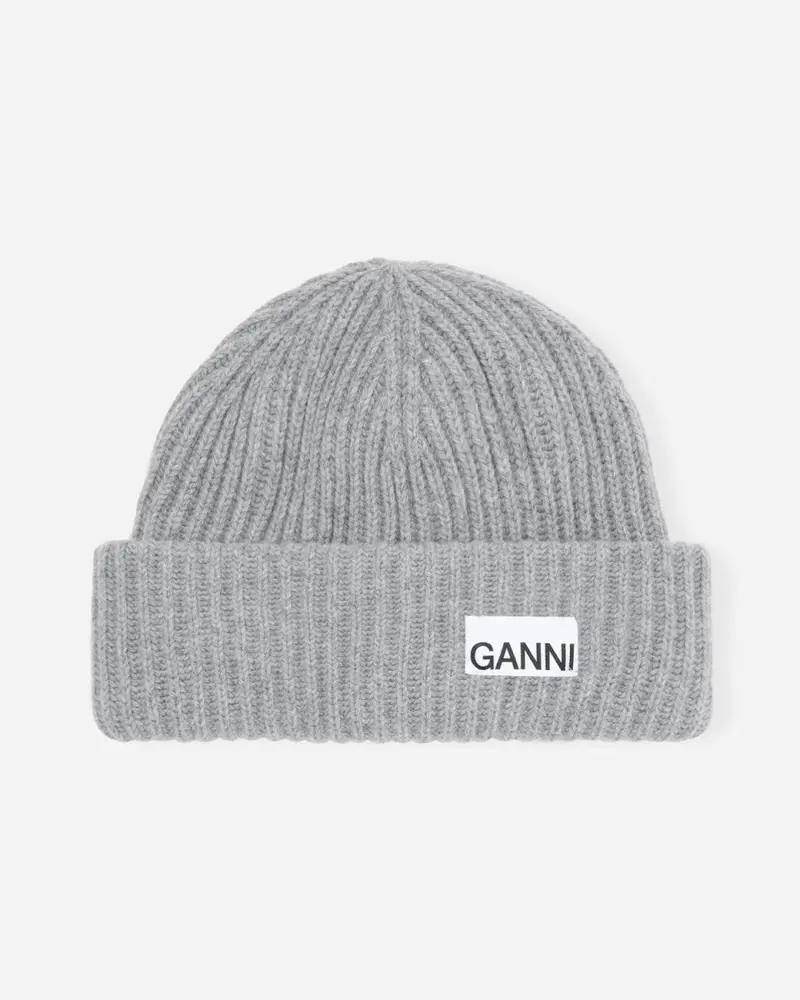 Structured Rib Beanie - Paloma Melange