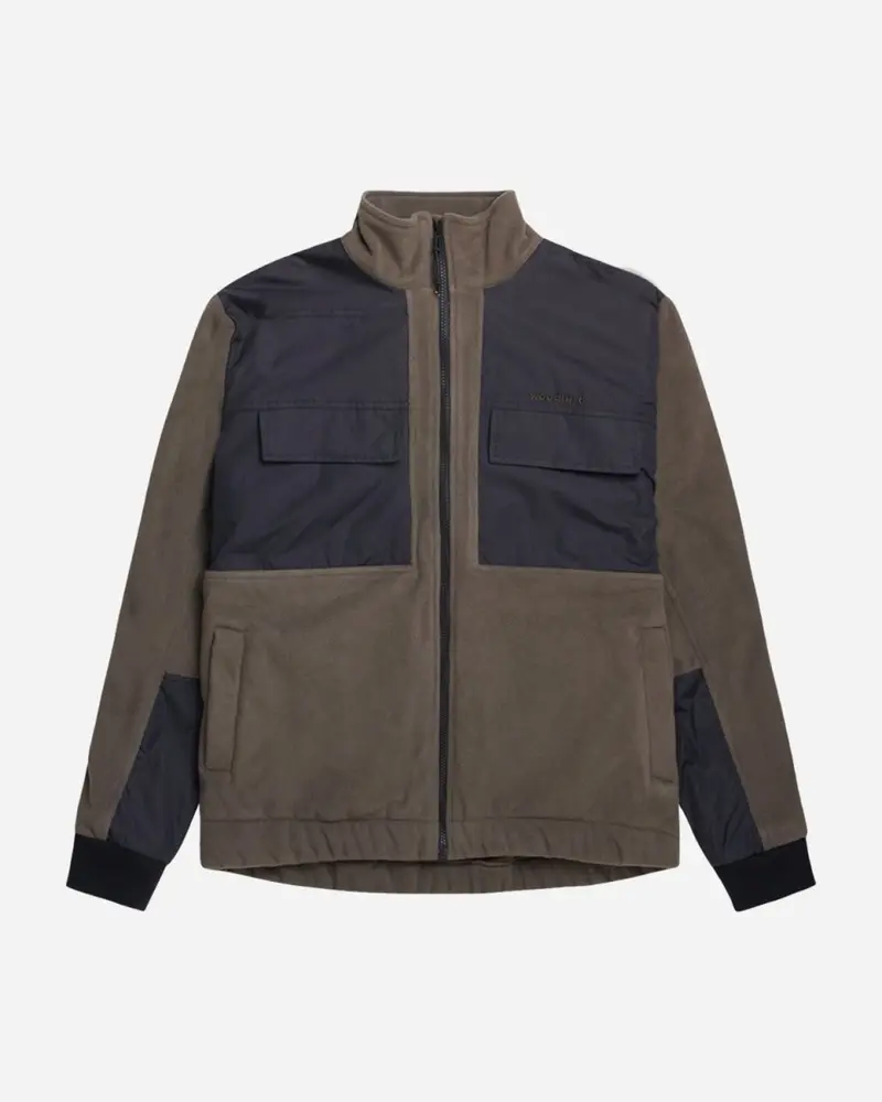 Strukt Zip Fleece - Army Green