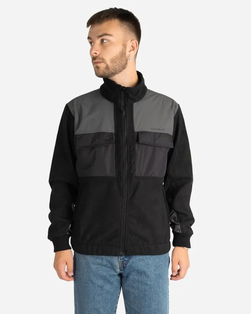 Strukt Zip Fleece - Black