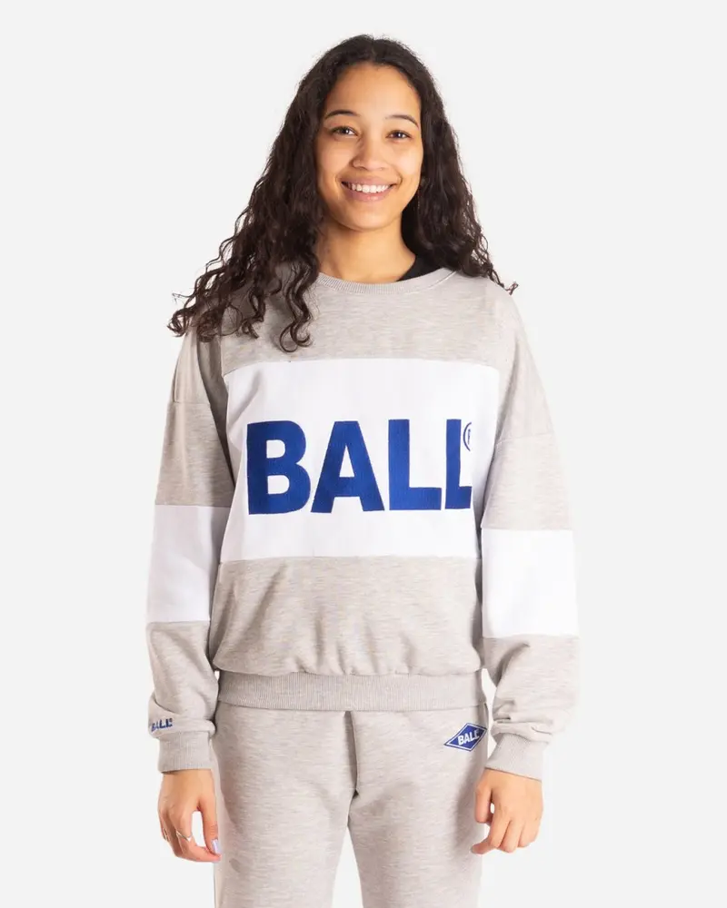 Summer Ball Crewneck - Light Grey Melange