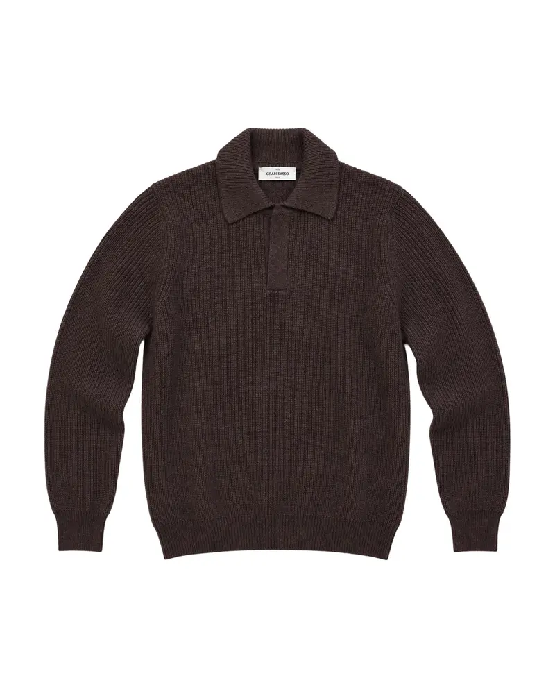 Super Geelong Ribbed Skipper – Brown