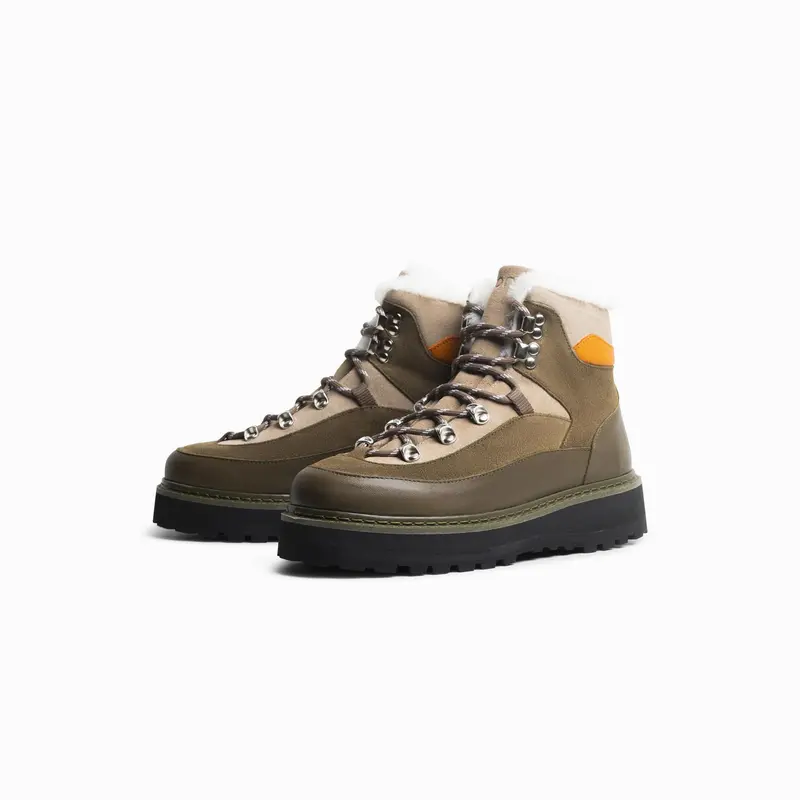 Tag Cap - Olive/Orange - Man