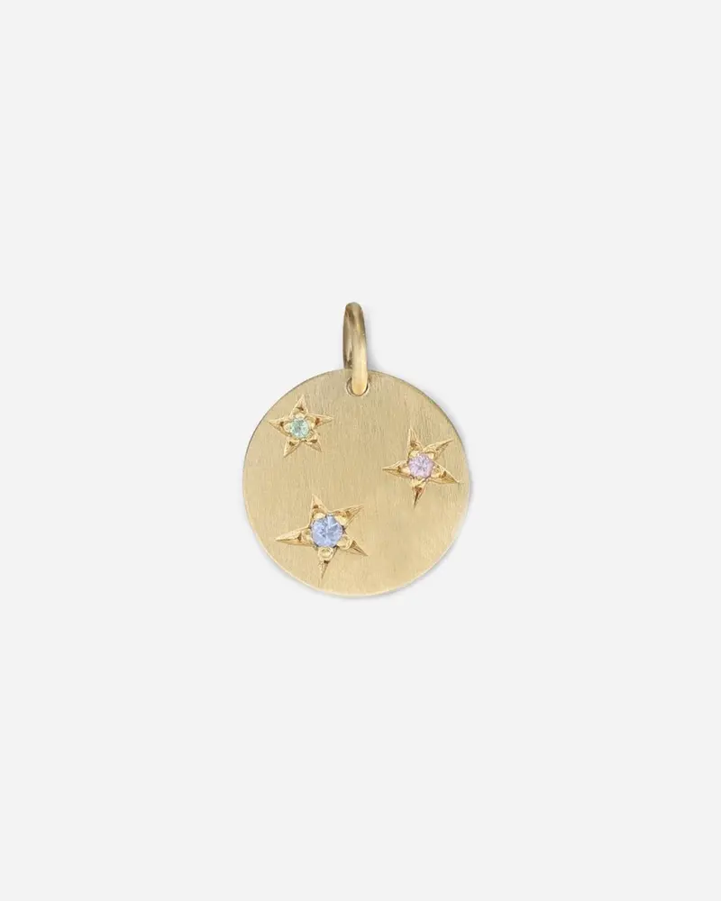 Tag With Stars - Gold