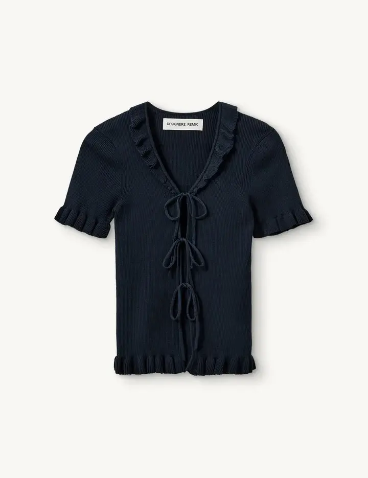 Taliana Rib Flare Tee