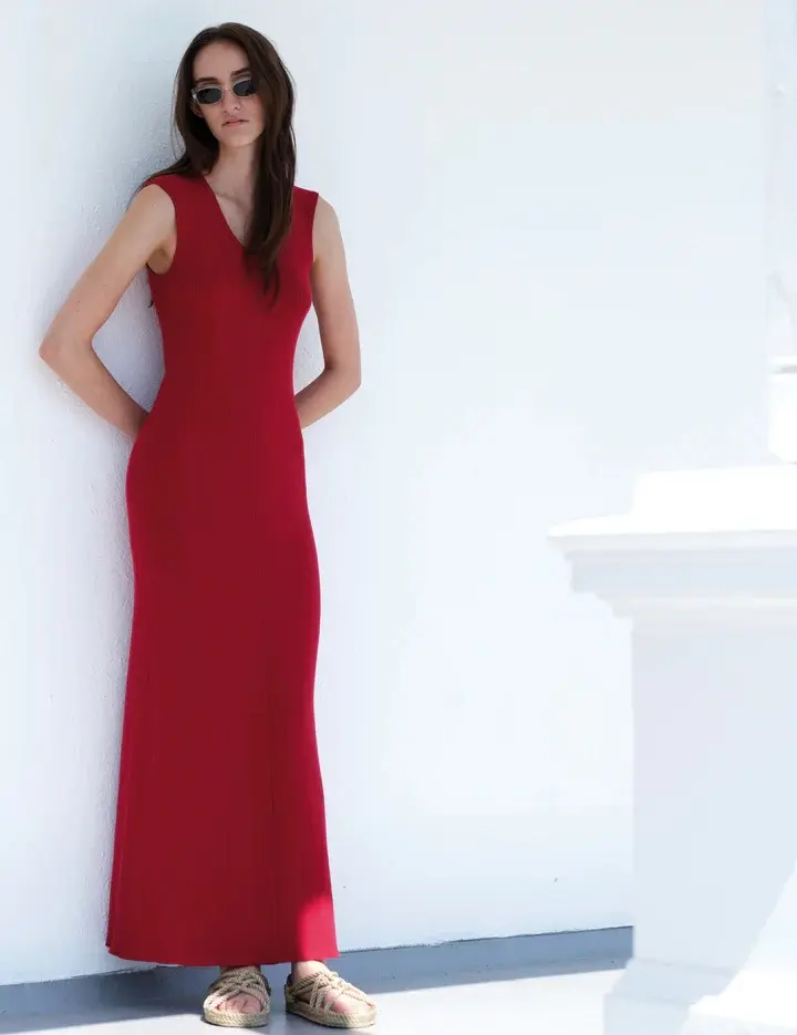 Taliana Rib Gown