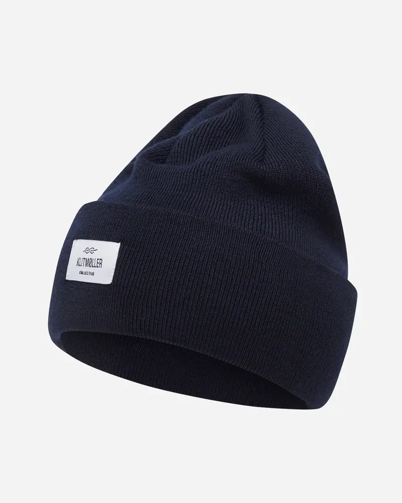 Tall Beanie - Navy
