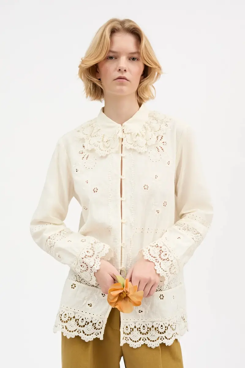 Tallulah Shirt Antique White