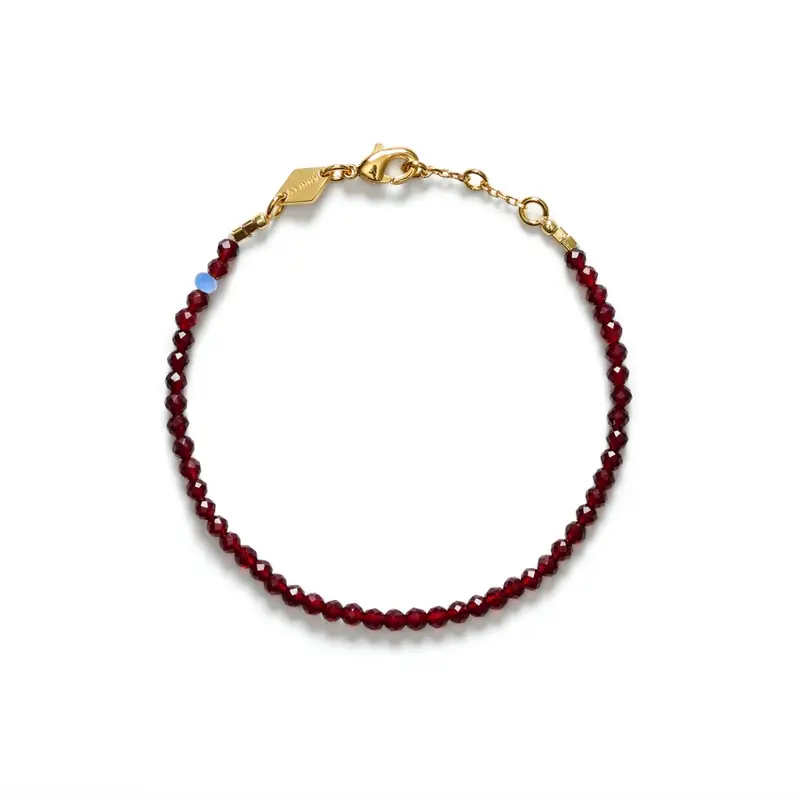 Tan Line Bracelet Deep Burgundy