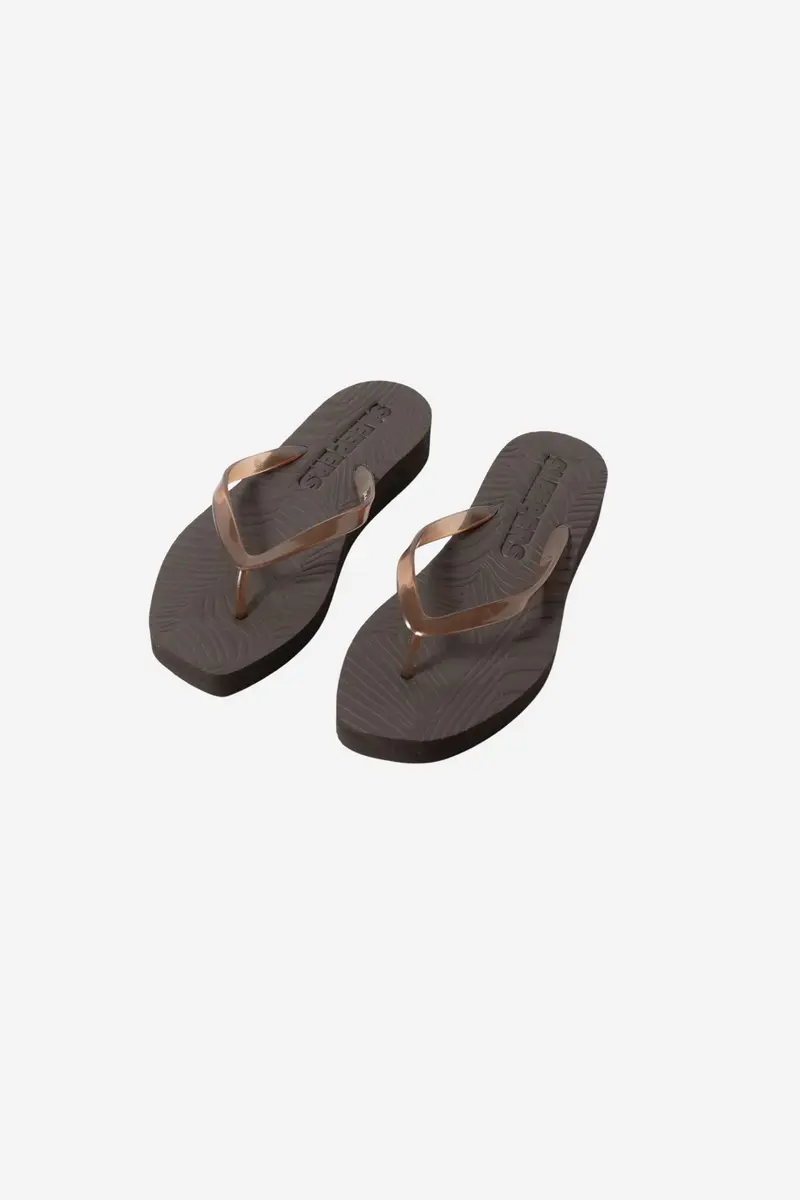 Tapered Platform Brown Transparent