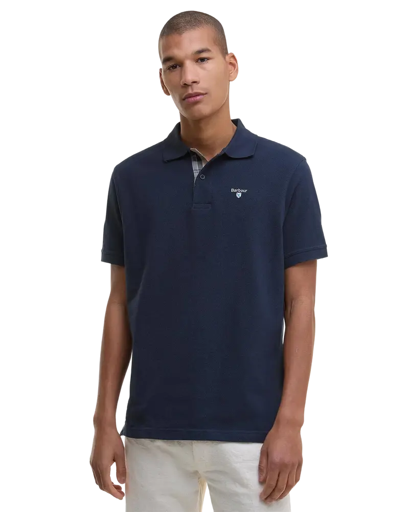 Tartan Pique Polo Shirt