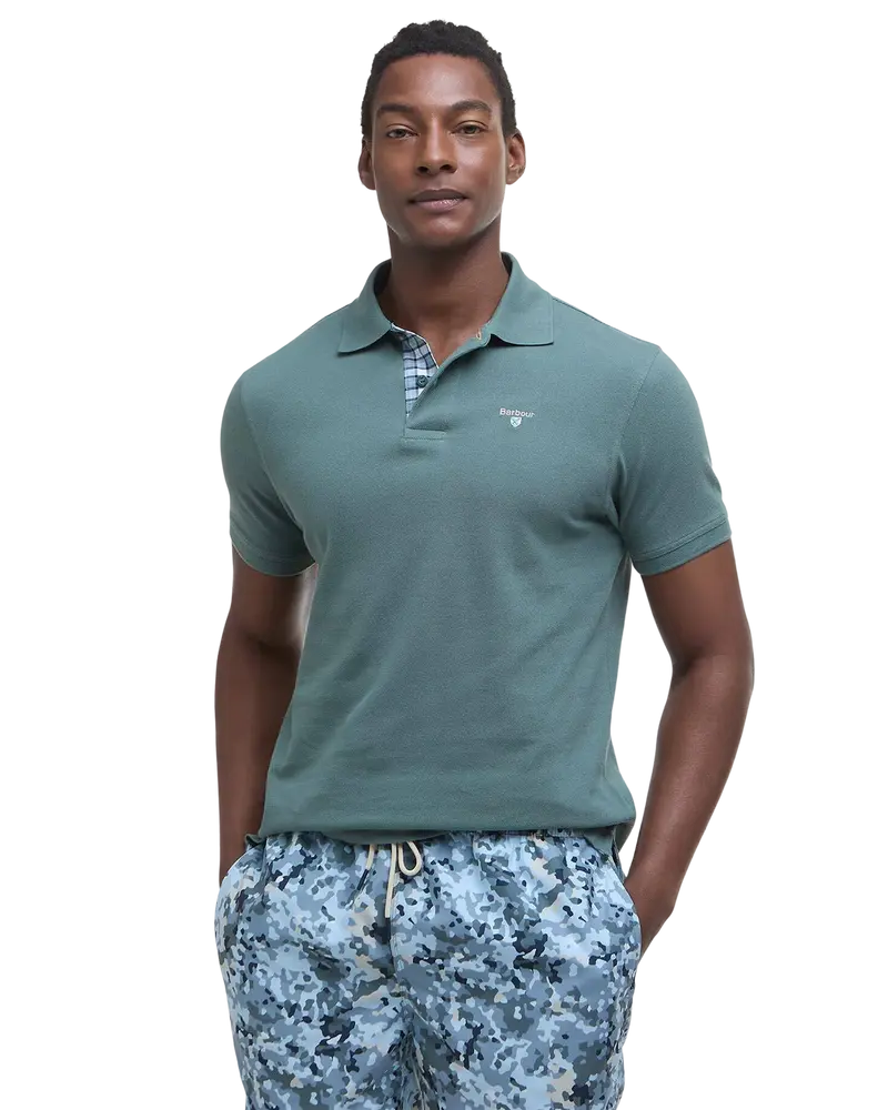 Tartan Pique Polo Shirt