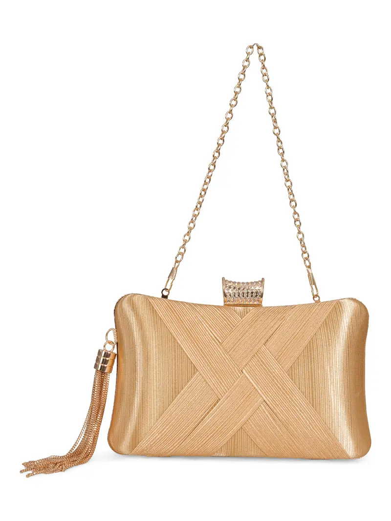 Tassel Party Bag Gold