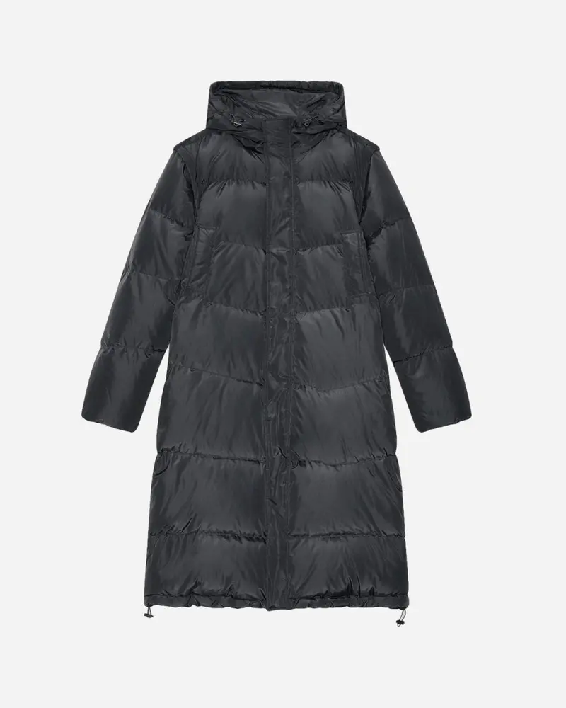 Tech Down Jacket - Black