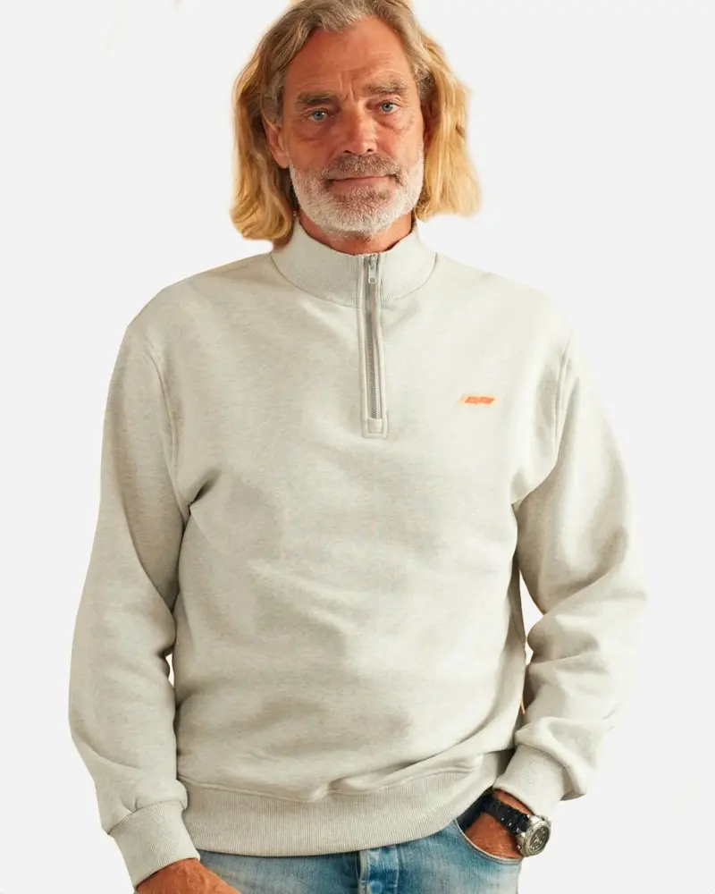 Tech Egon Halfzip - Snow Melange
