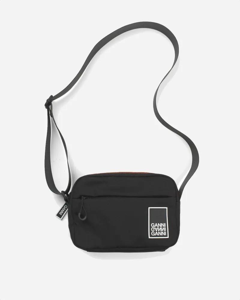 Tech Fabric Bag- Black