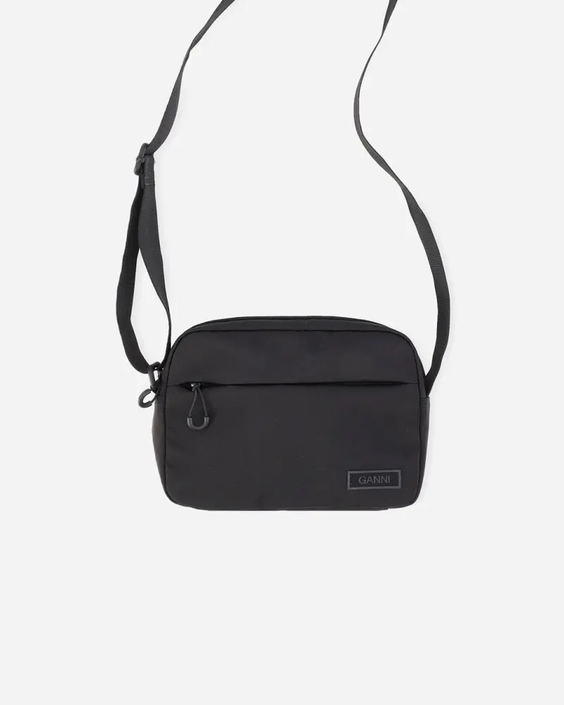 Tech Fabric Festival Bag - Black