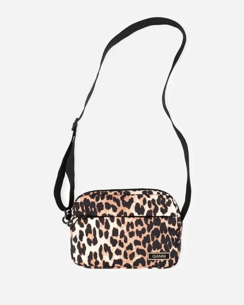 Tech Fabric Festival Bag - Leopard