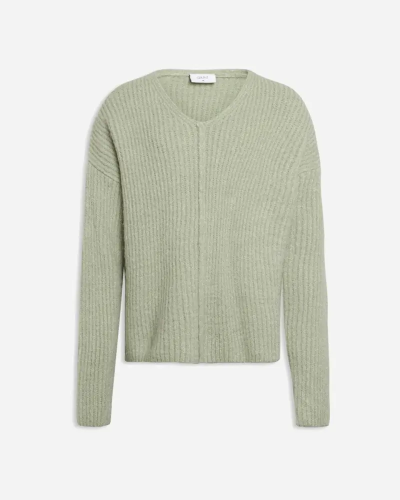 Teen Define V-Neck Knit - Pastel Green