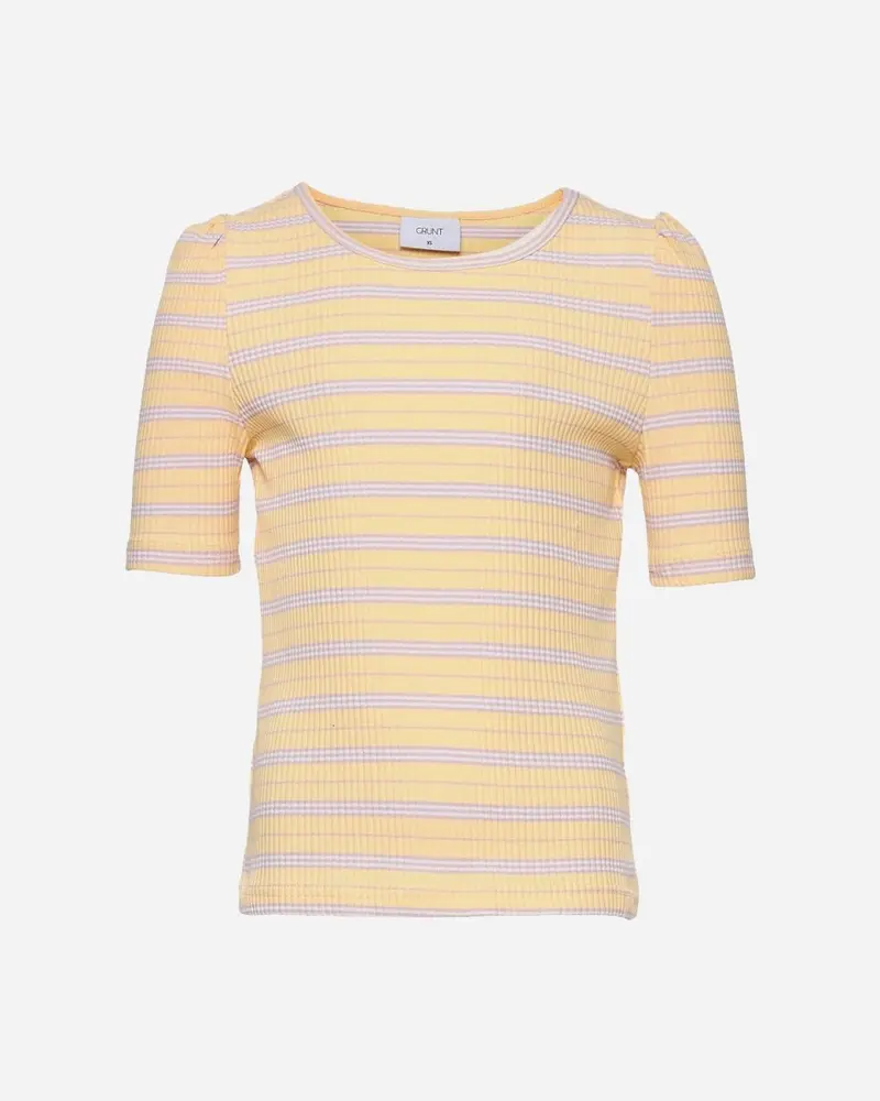 Teen Jonet Stripe Tee - Yellow
