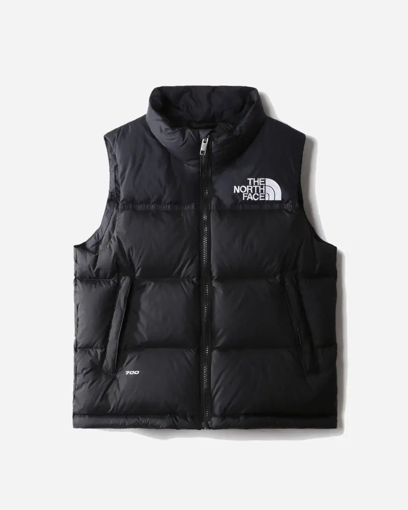 Teens 96 Retro Nuptse Vest - Black