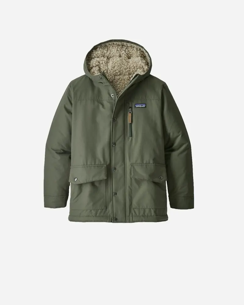 Teens Infurno Jacket - Green/Brown
