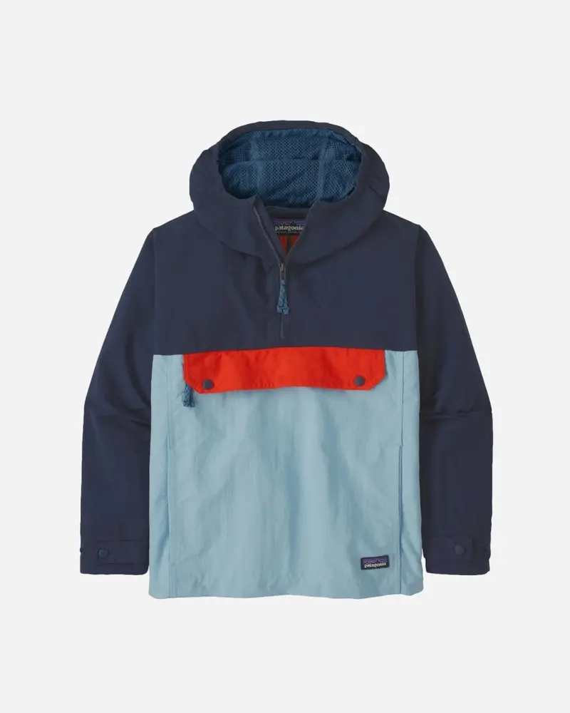 Teens Isthmus Anorak - Fin Blue