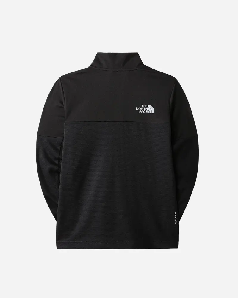 Teens Never Stop 1/4 Zip L/S Tee - Black