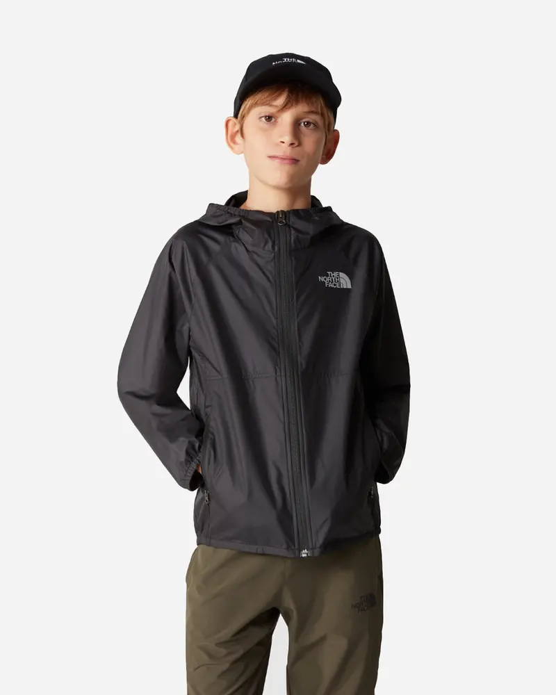 Teens Never Stop Wind Jacket - Black