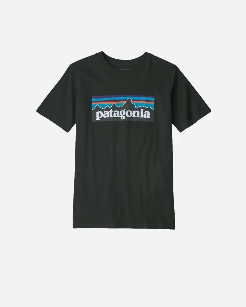 Teens P-6 Logo Organic T-Shirt - Black