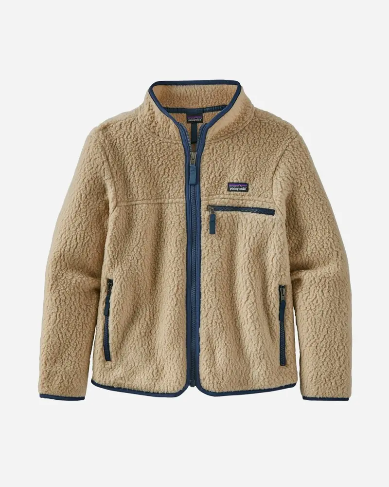 Teens Retro Pile Jacket - El Cap Khaki