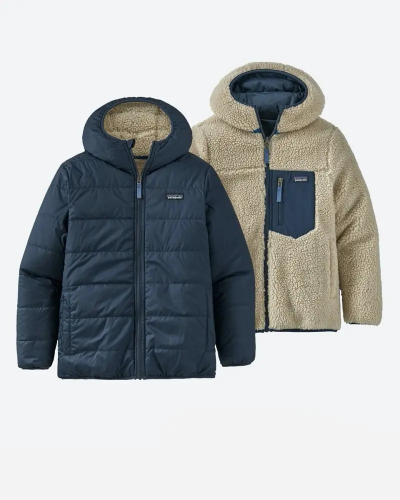 Teens Reversible Ready Hoody - New Navy