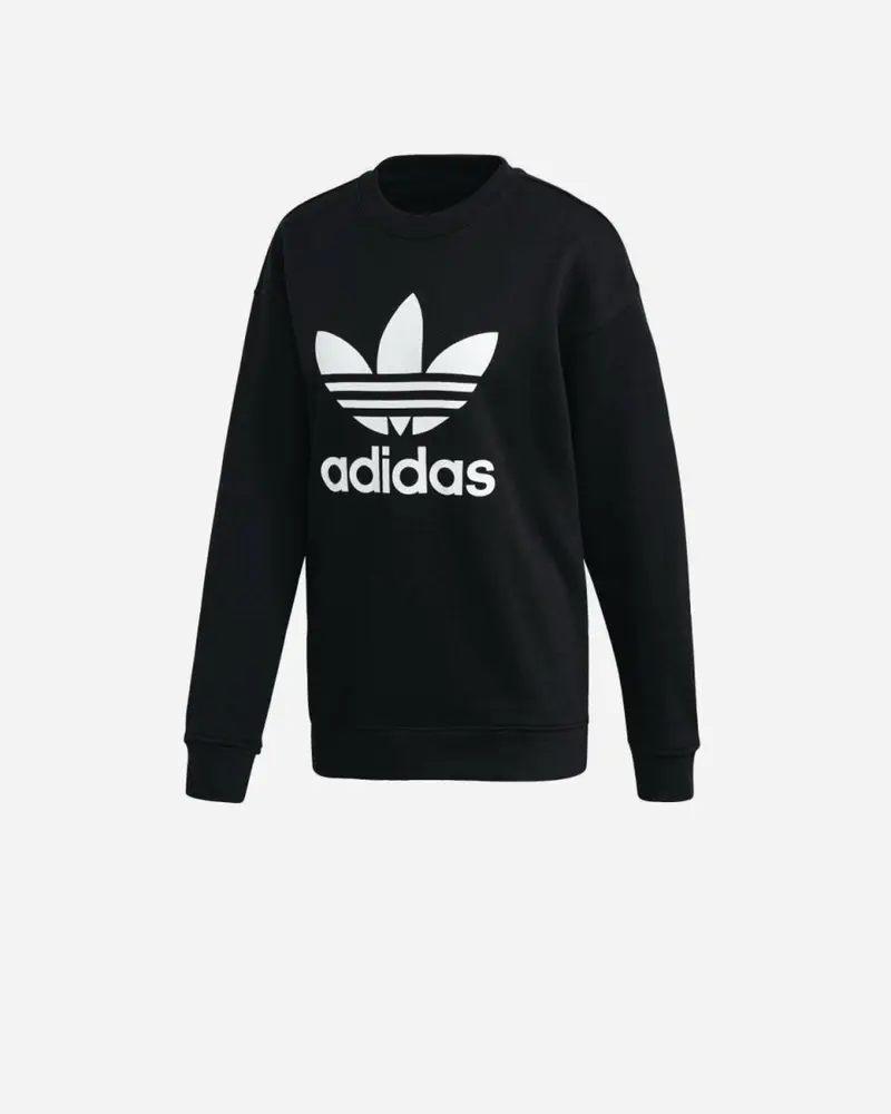 Teens Trefoil Crew - Black/White